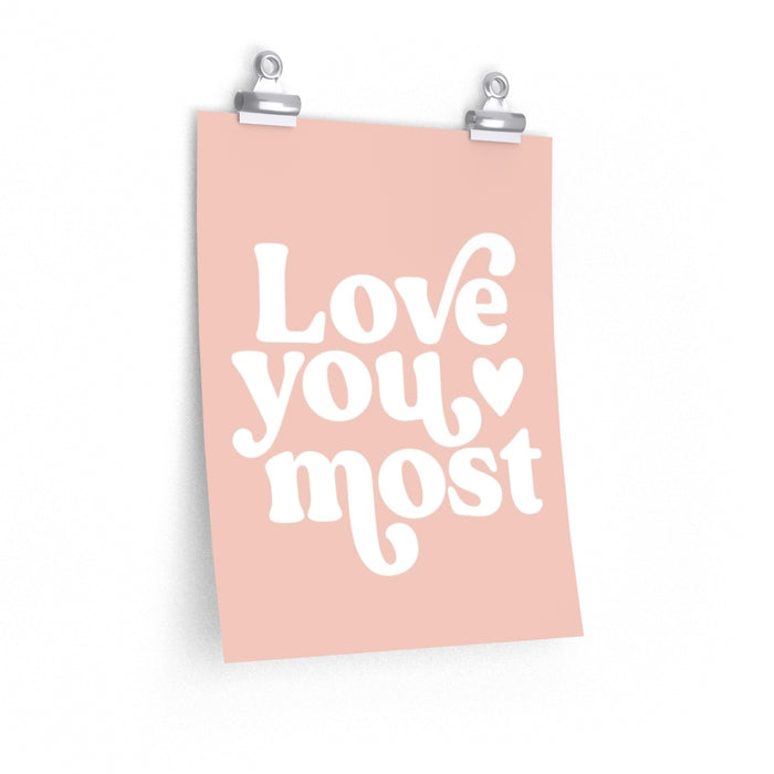 Love You Most Poster