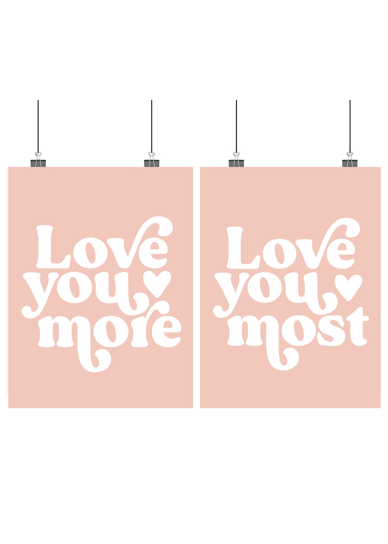 Love You More / Love You Most Poster