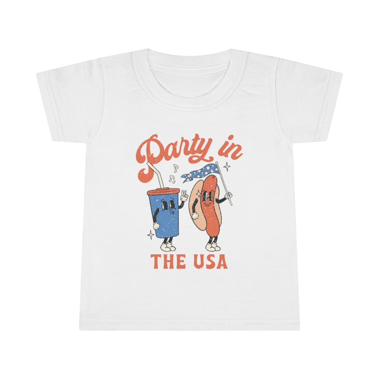 Party in the USA Toddler Tee