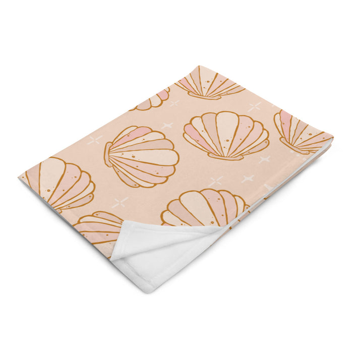 Custom Seashell Blanket